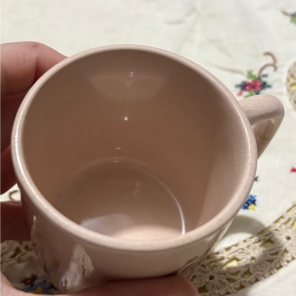 Vintage Whimsical Pink and Blue Bear Mug - Picture 6 of 8